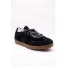 Vanessa Wu BK2925NR Aura Initials baskets femme noires