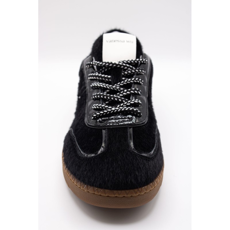 Vanessa Wu BK2925NR Aura Initials baskets femme noires
