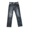 Jean noir délavé femme Please P3IDAZXW5T | Coupe droite