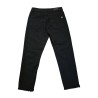 Jean droit noir à franges femme Please P6AJDLENVX Made in Italy