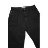 Jean droit noir à franges femme Please P6AJDLENVX Made in Italy