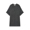 Grace & Mila Alinae Robe Courte Anthracite Coupe Droite