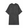 Grace & Mila Alinae Robe Courte Anthracite Coupe Droite