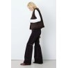 FW26111001 Grace & Mila Anya Chocolat Coupe Droite