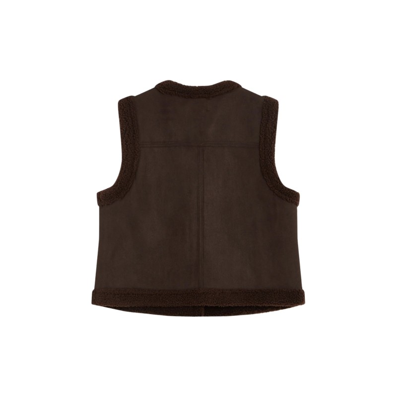 FW26111001 Grace & Mila Anya Chocolat Coupe Droite
