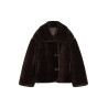 FW2619016 Grace & Mila Amelio Chocolat Coupe Oversize
