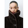 FW2619016 Grace & Mila Amelio Chocolat Coupe Oversize