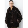 FW2619016 Grace & Mila Amelio Chocolat Coupe Oversize