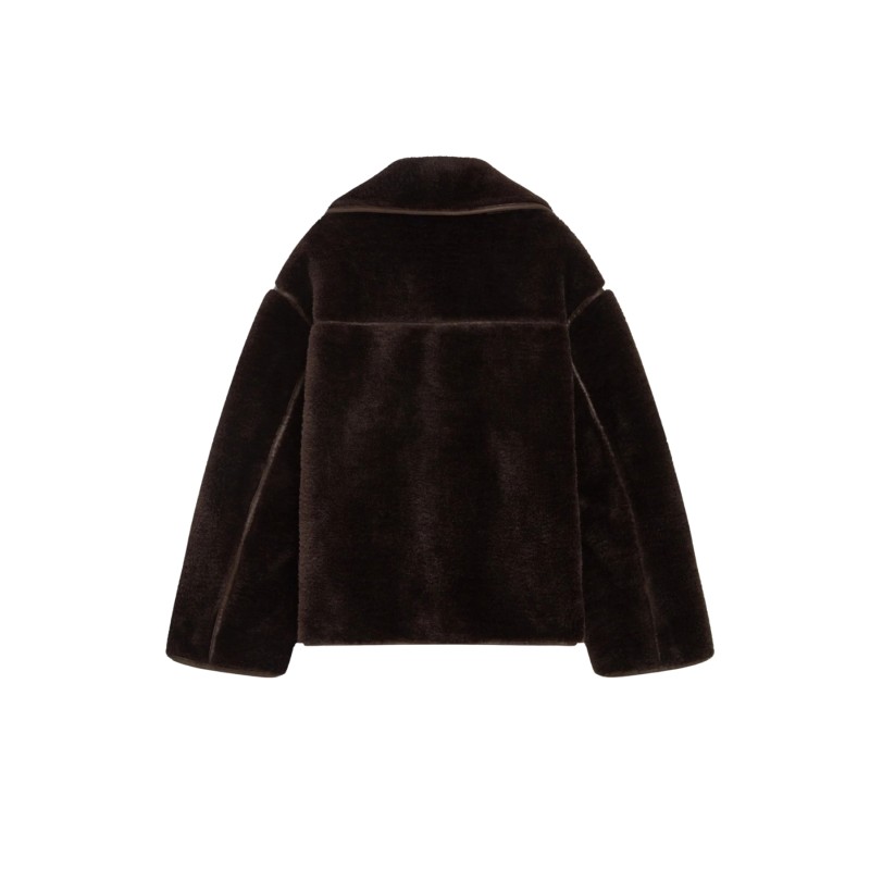 FW2619016 Grace & Mila Amelio Chocolat Coupe Oversize
