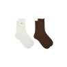 Grace & Mila Agathe Lot 2 Paires Chaussettes Multico