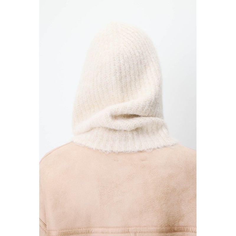 Grace & Mila Samourai Cagoule en Maille Sable Oversize