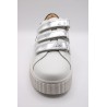 Vanessa Wu Marilou BK2387AG blanc argent basket femme