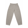 Please P2Z6CJMC17 Pantalon femme beige coupe balloon