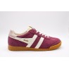Gola Elan cerise – Baskets femme en daim