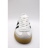 Viper leather blanc & noir - Baskets GOLA femme