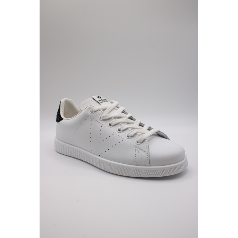 Baskets blanches & paillettes - VICTORIA Femme