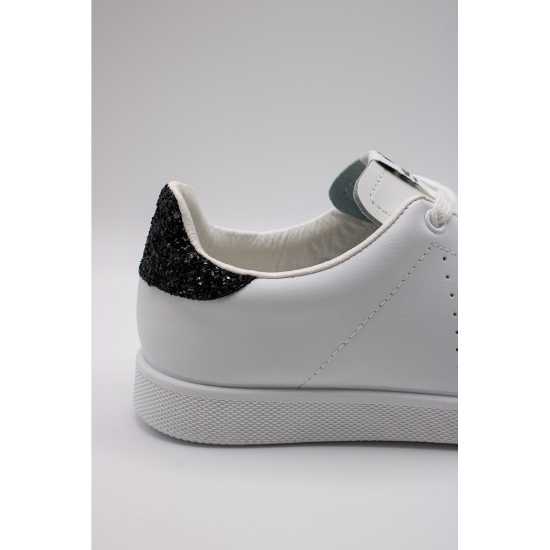 Baskets blanches & paillettes - VICTORIA Femme