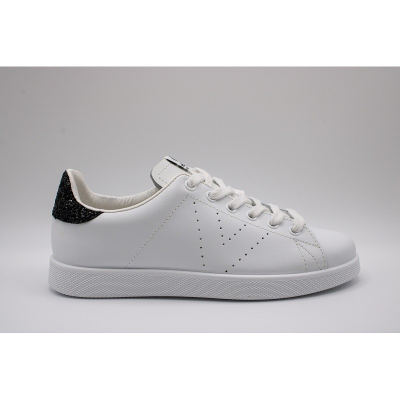 Baskets blanches & paillettes - VICTORIA Femme
