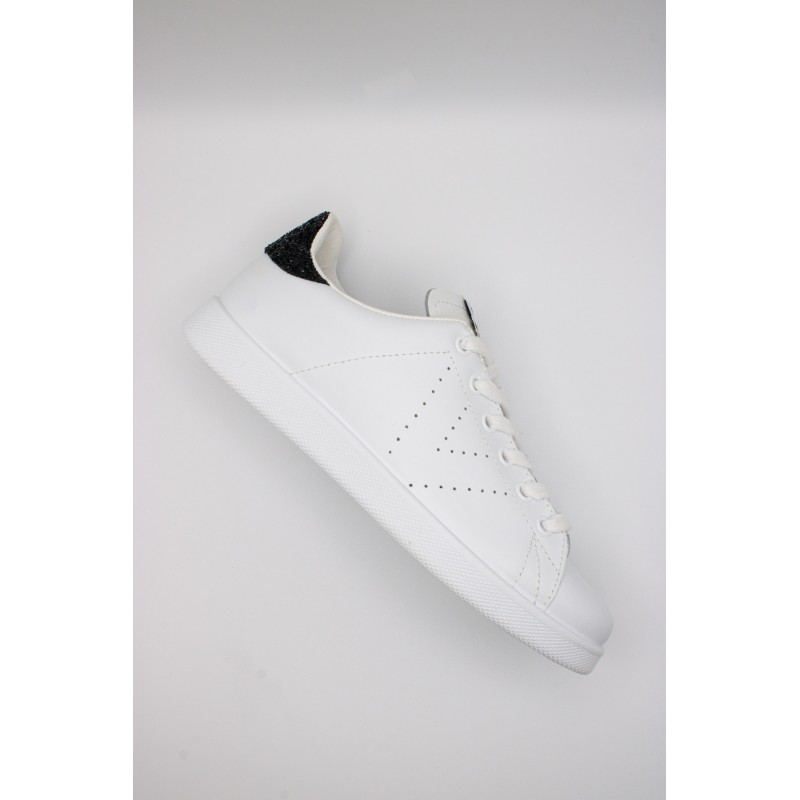 Baskets blanches & paillettes - VICTORIA Femme