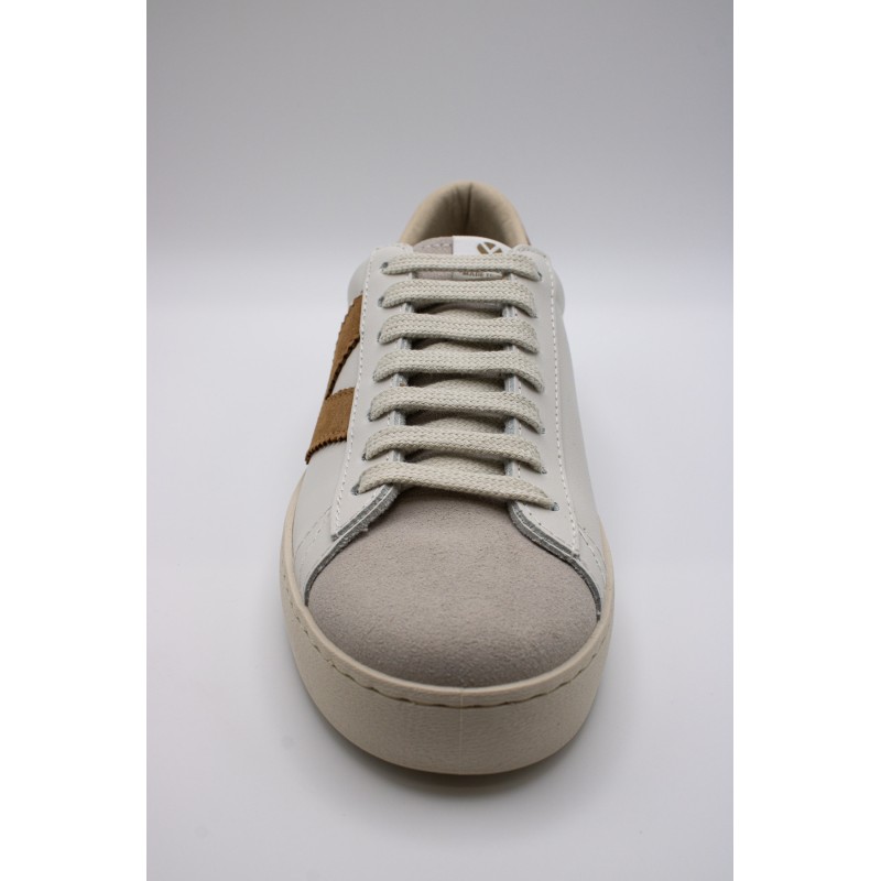 Berlin blanches & cuero  - Baskets VICTORIA Unisexes