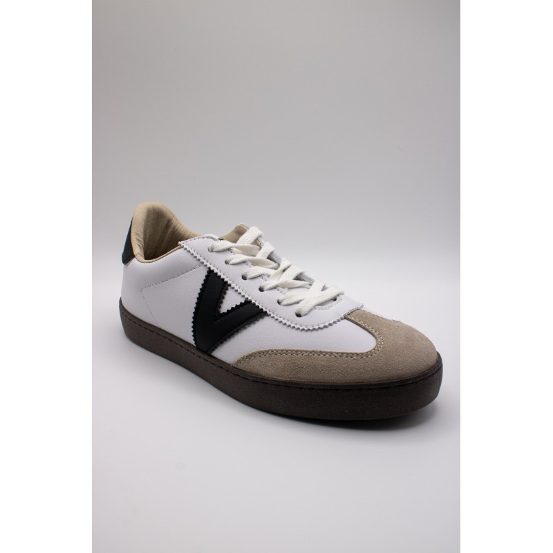 Berlin ciclista cuir & contraste - Baskets VICTORIA Femme