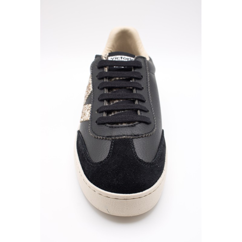 Berlin ciclista noires & paillettes - Baskets VICTORIA Femme