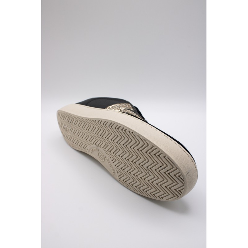Berlin ciclista noires & paillettes - Baskets VICTORIA Femme