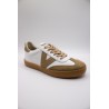 Baskets Victoria Femme Berlin Ciclista Blanches & Caramel