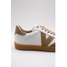 Baskets Victoria Femme Berlin Ciclista Blanches & Caramel