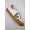 Baskets Victoria Femme Berlin Ciclista Blanches & Caramel