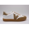 Baskets Victoria Femme Berlin Ciclista Blanches & Caramel