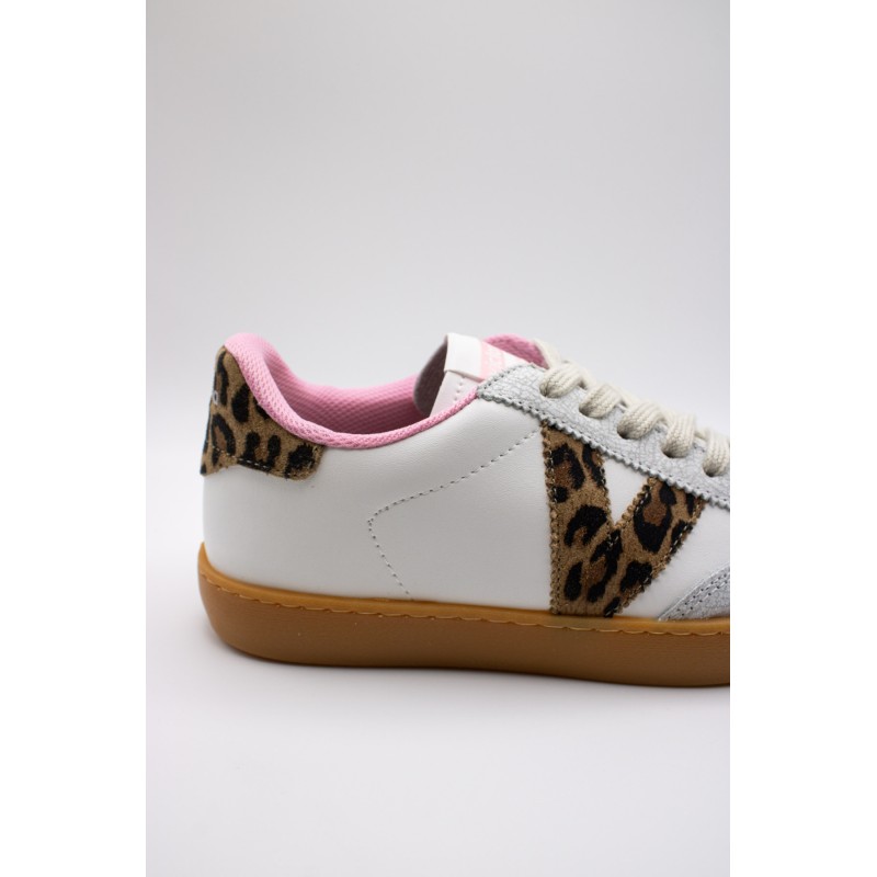 Victoria Berlin Léopard Rose – Sneakers Femme