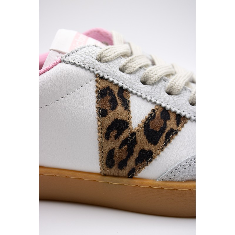 Victoria Berlin Léopard Rose – Sneakers Femme
