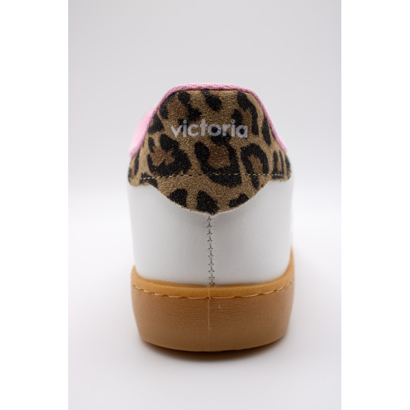 Victoria Berlin Léopard Rose – Sneakers Femme