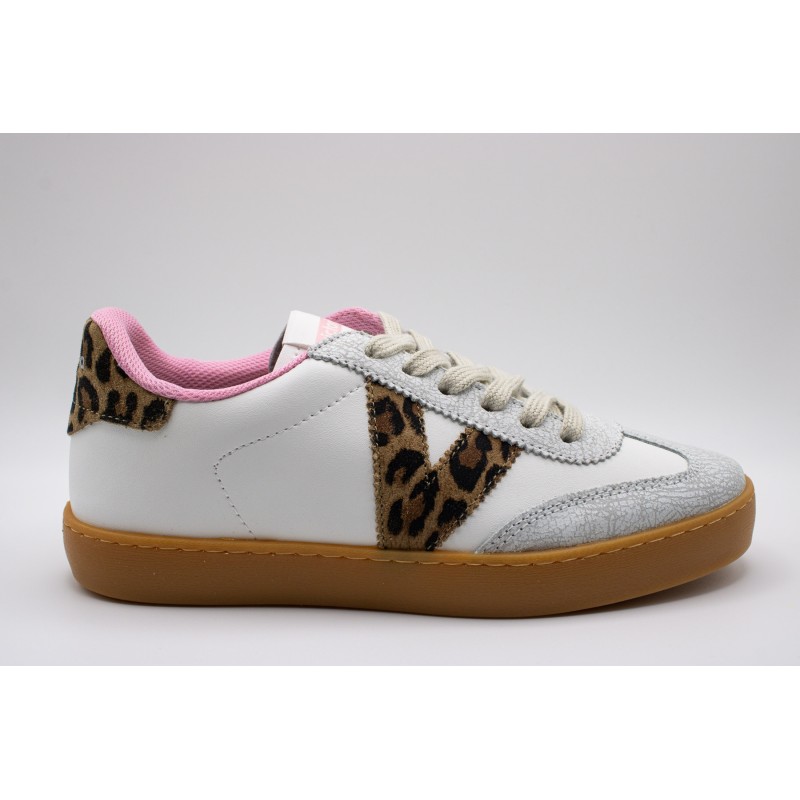 Victoria Berlin Léopard Rose – Sneakers Femme