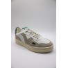 Victoria Seul Rétro Blanc Vert – Baskets Femme