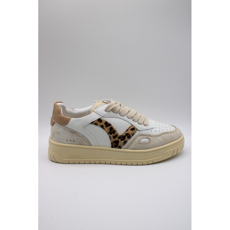 Victoria Seul 1257124 Effet Peau Animal – Baskets Femme
