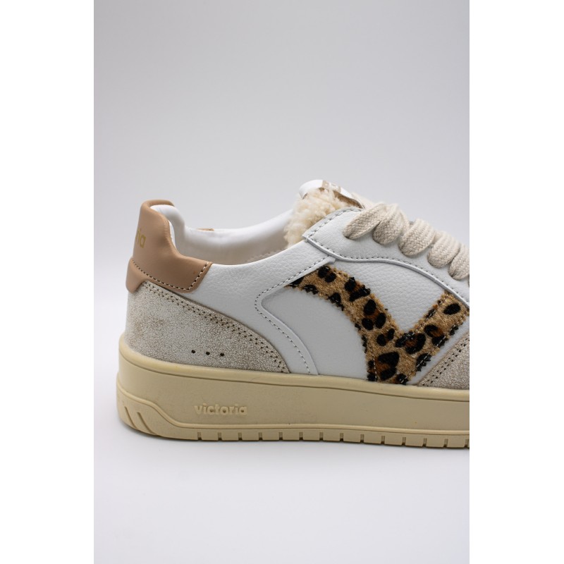 Victoria Seul 1257124 Effet Peau Animal – Baskets Femme