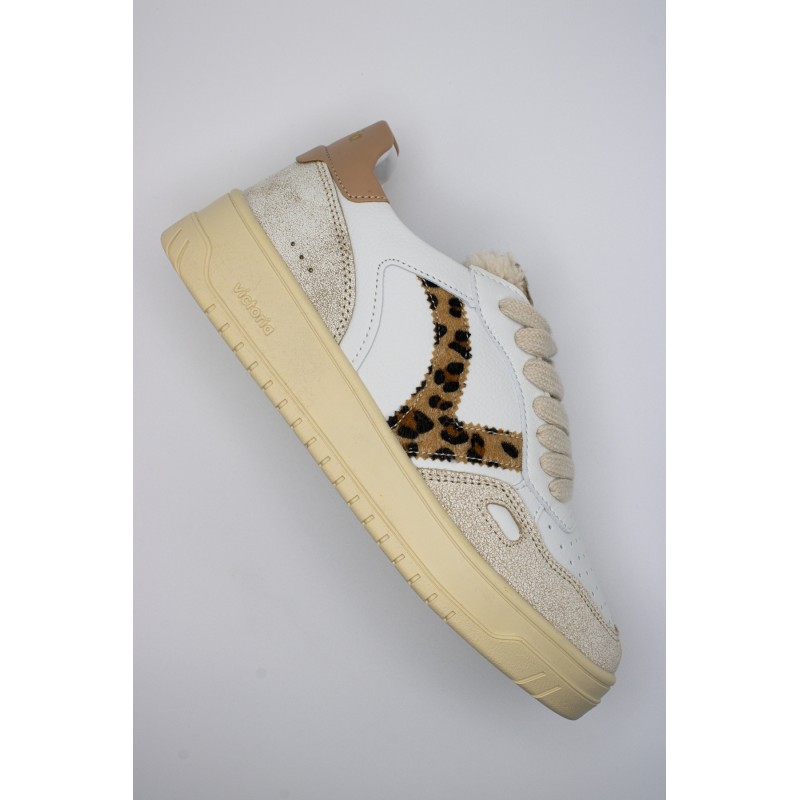 Victoria Seul 1257124 Effet Peau Animal – Baskets Femme