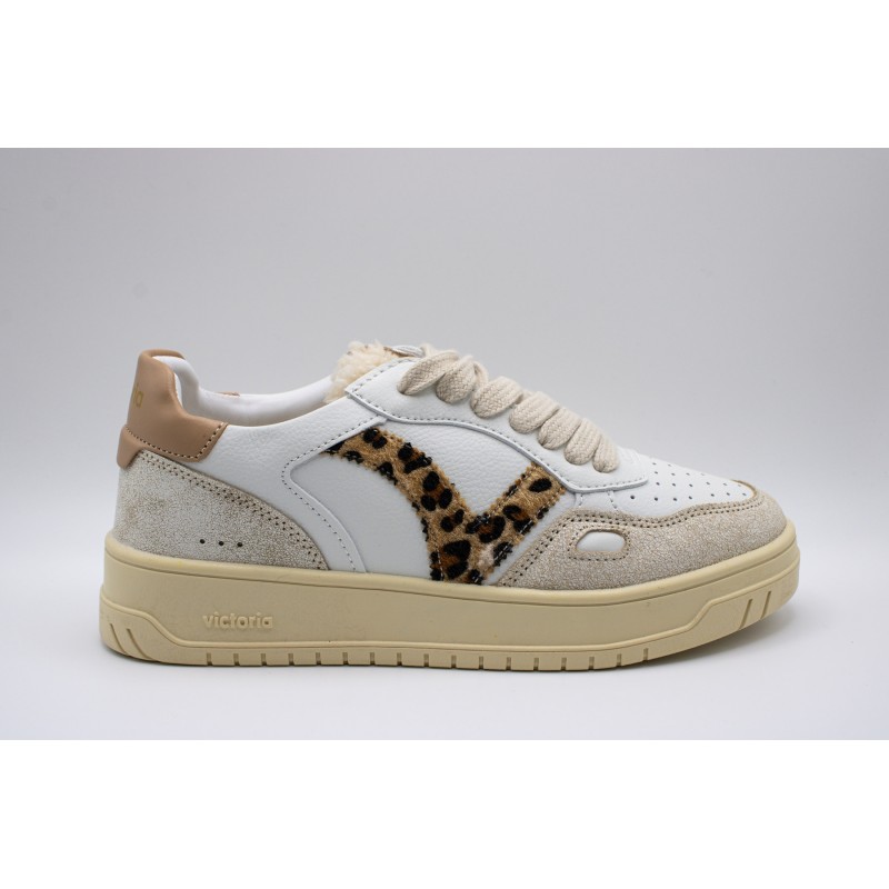 Victoria Seul 1257124 Effet Peau Animal – Baskets Femme