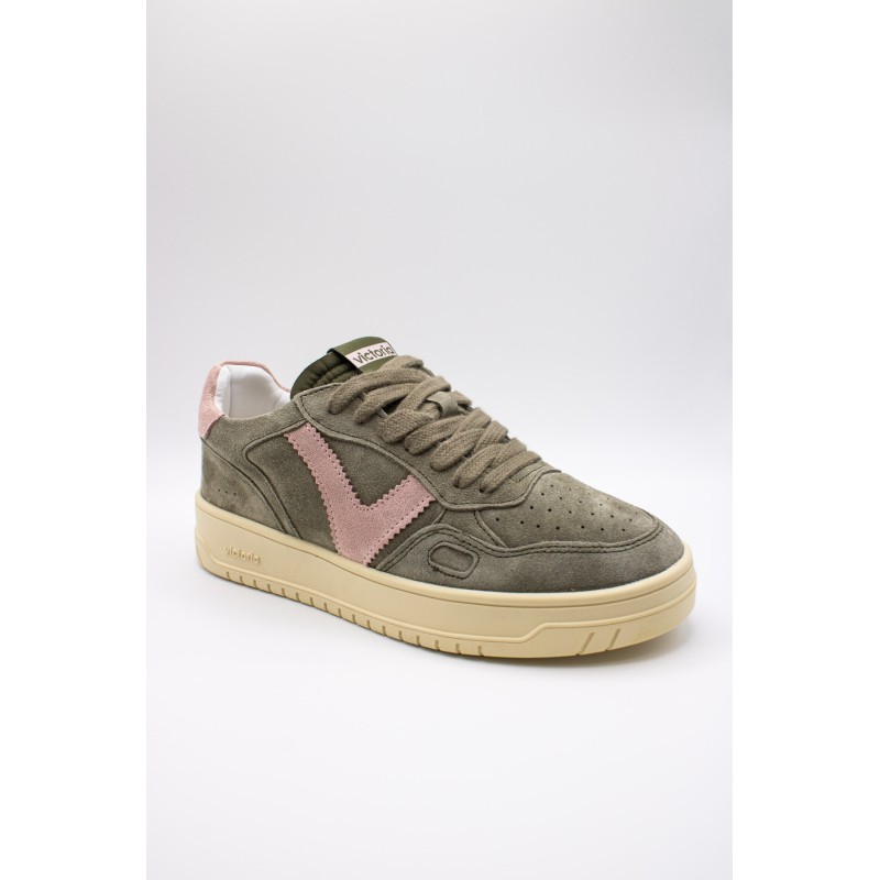 Victoria Seul 1257127 Kaki Rose – Baskets Femme