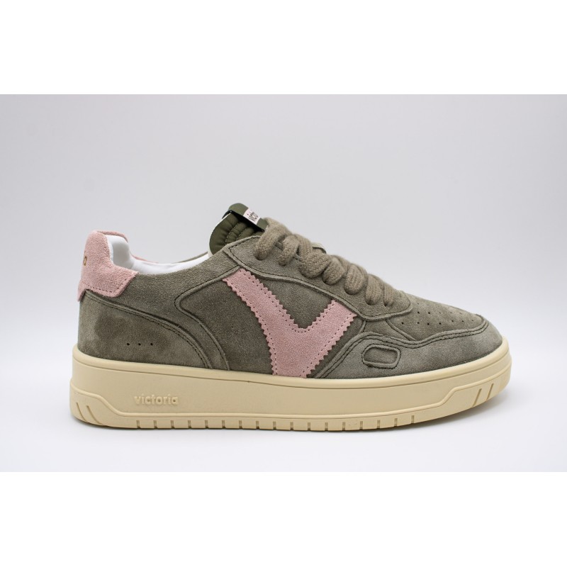 Victoria Seul 1257127 Kaki Rose – Baskets Femme