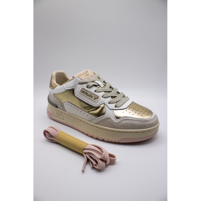 Victoria C80 Metal Or Pastel 8800123 – Baskets Femme