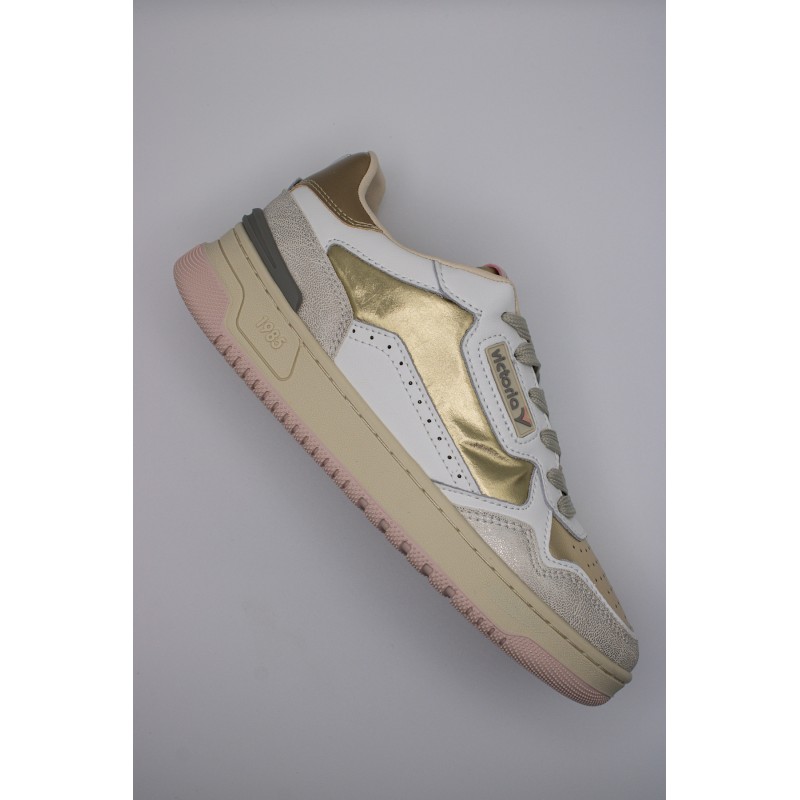 Victoria C80 Metal Or Pastel 8800123 – Baskets Femme