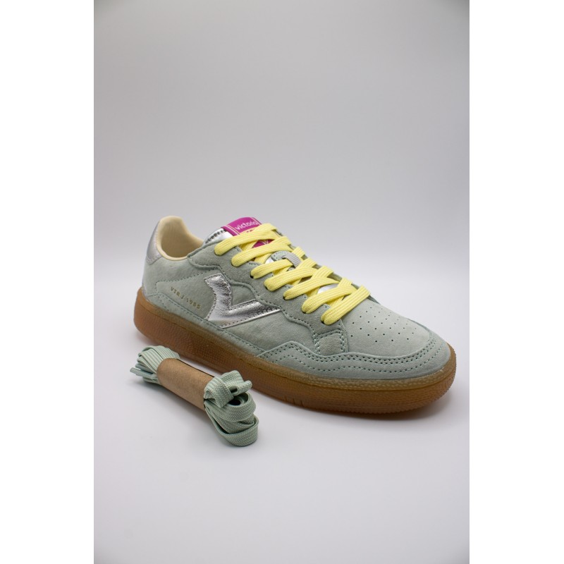 Victoria 8806107 smash suede color Menthe – Baskets Femme
