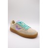 Victoria Smash Suede Color Beige Violet – Baskets Femme