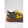Victoria Smash Suede Color Kaki Jaune – Baskets Homme