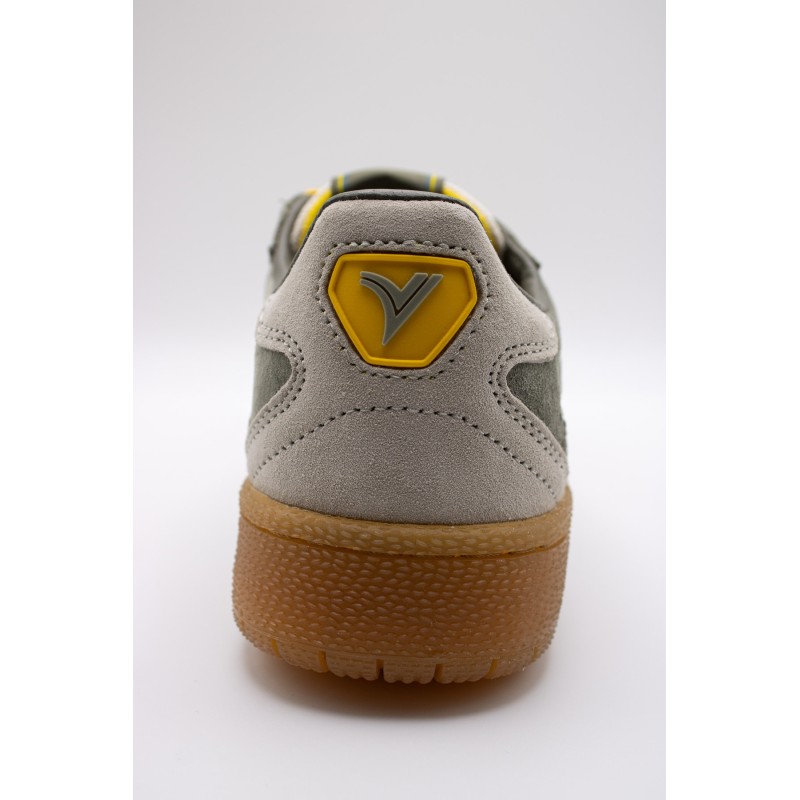 Victoria Smash Suede Color Kaki Jaune – Baskets Homme