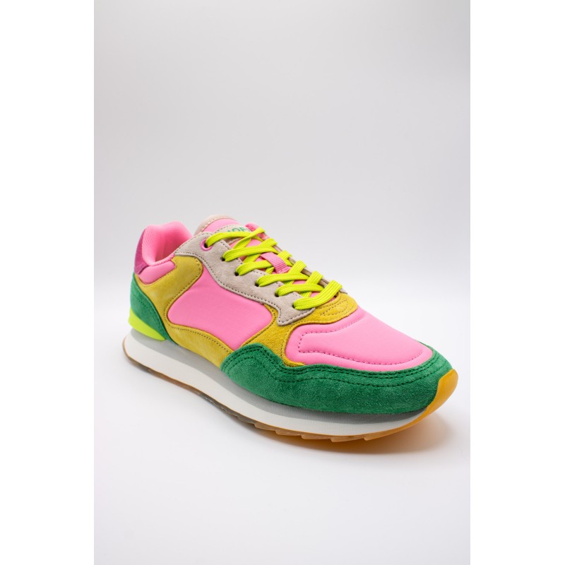 Sneakers Santa Marta HOFF vert et rose femme