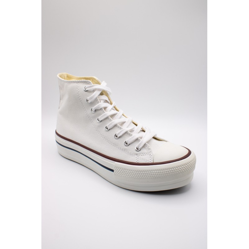 Victoria Tribu Doble Blanche 1061101 – Baskets Montantes